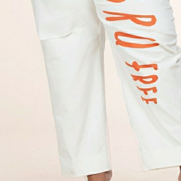 ❤️BRAND NEW! L’atise by Amy Plus Size Letter Print Jumpsuits - Picture 7 of 15